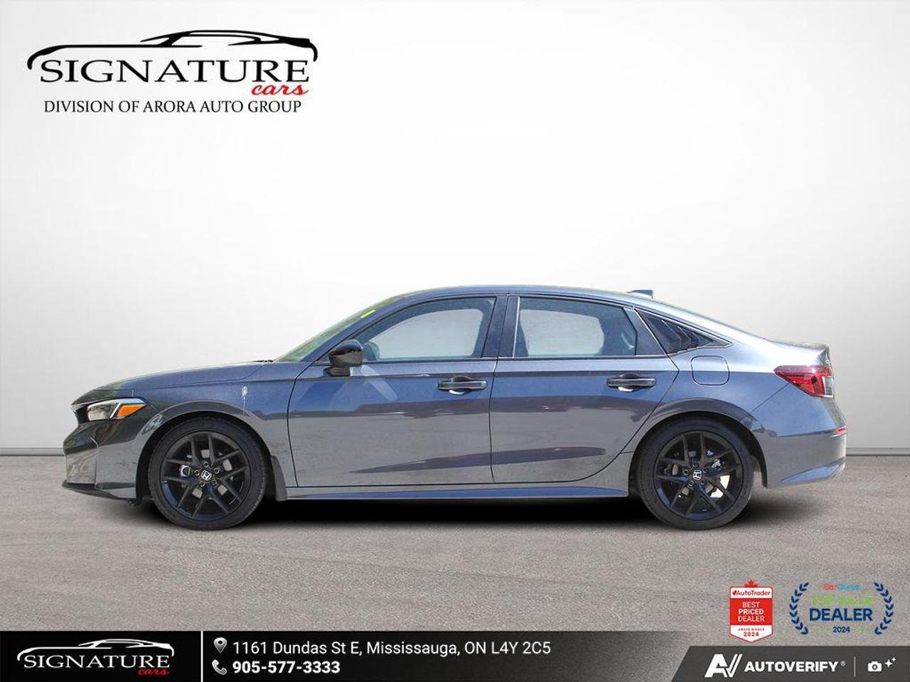 2025 Honda Civic Sport No Accident Sunroof Lane Assist Photo2