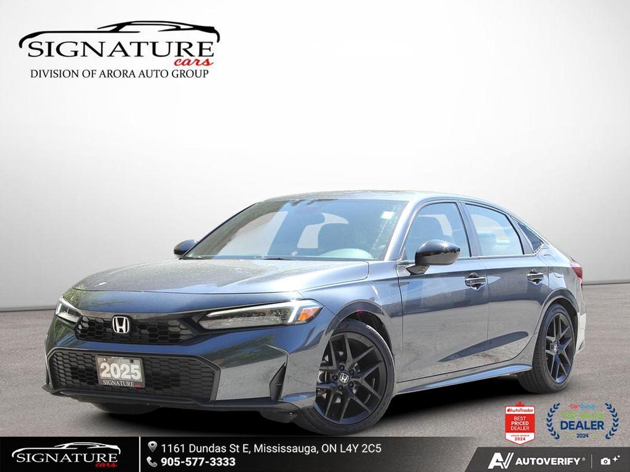 2025 Honda Civic Sport No Accident Sunroof Lane Assist Photo