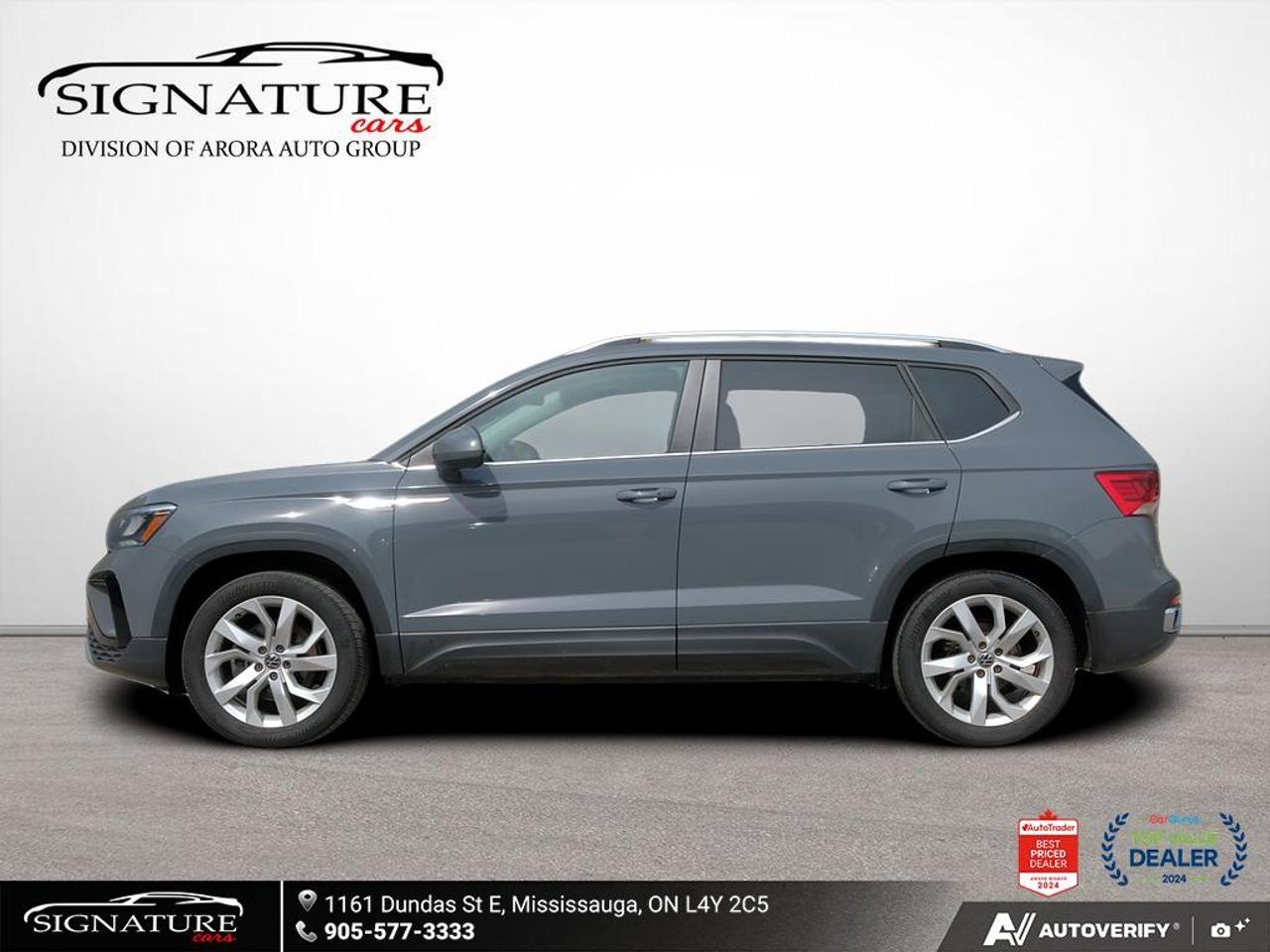 2022 Volkswagen Taos Comfortline No Accident Panoroof Digital Dash ACC Photo2