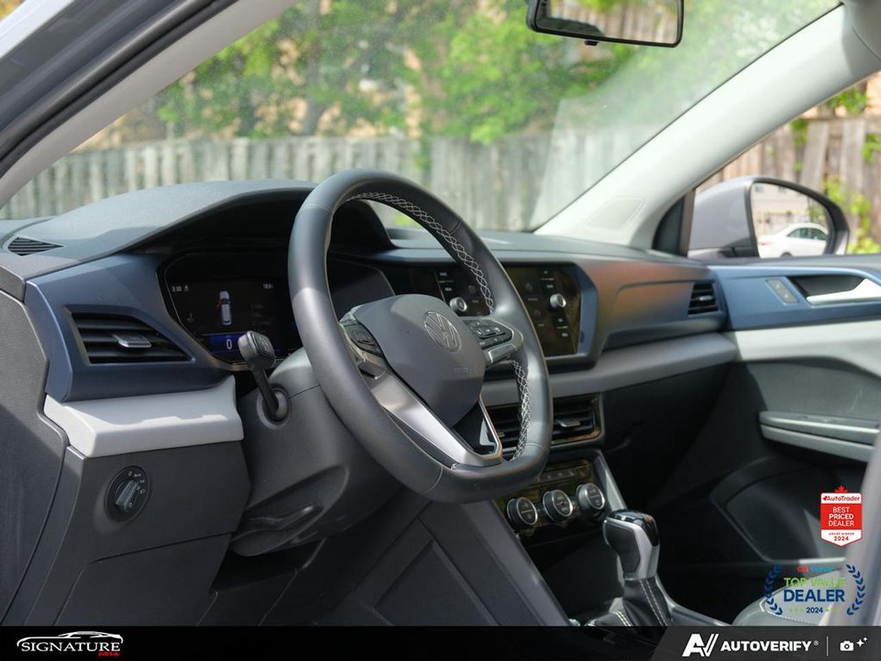 2022 Volkswagen Taos Comfortline No Accident Panoroof Digital Dash ACC Photo