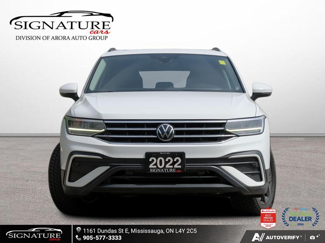 2022 Volkswagen Tiguan Comfortline No Accidents Panoramic Roof Leather Photo