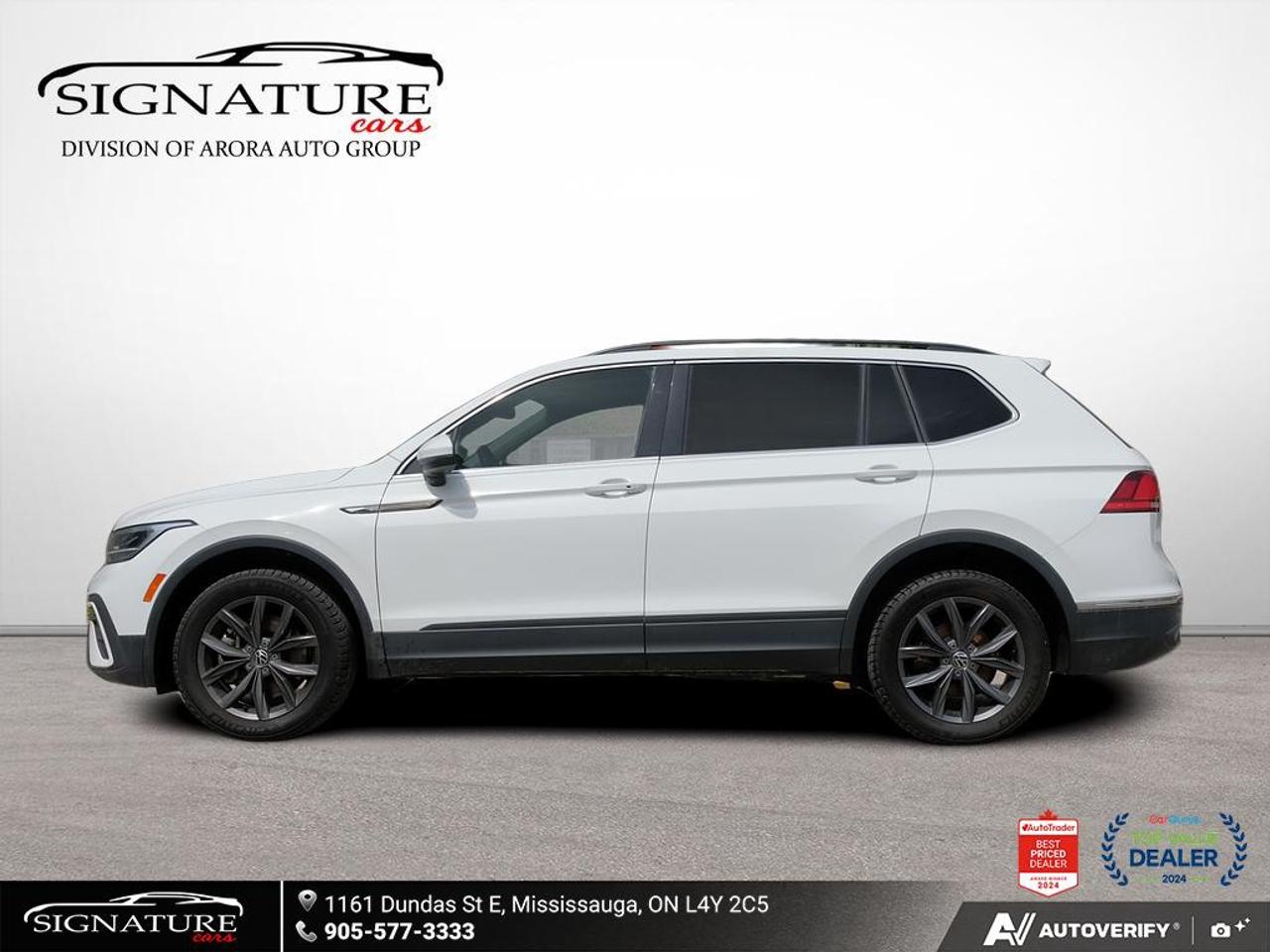 2022 Volkswagen Tiguan Comfortline No Accidents Panoramic Roof Leather Photo2
