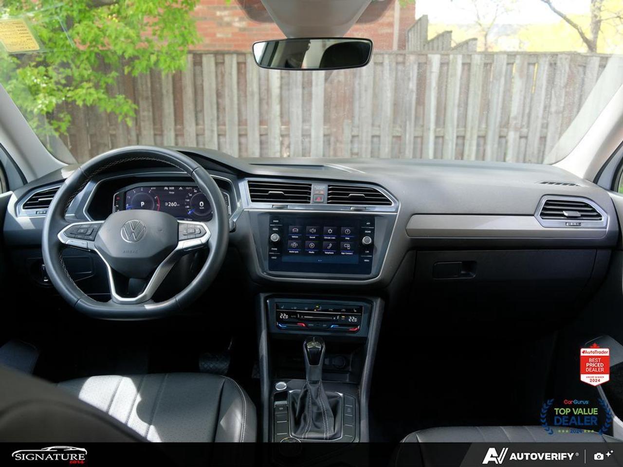 2022 Volkswagen Tiguan Comfortline No Accidents Panoramic Roof Leather Photo
