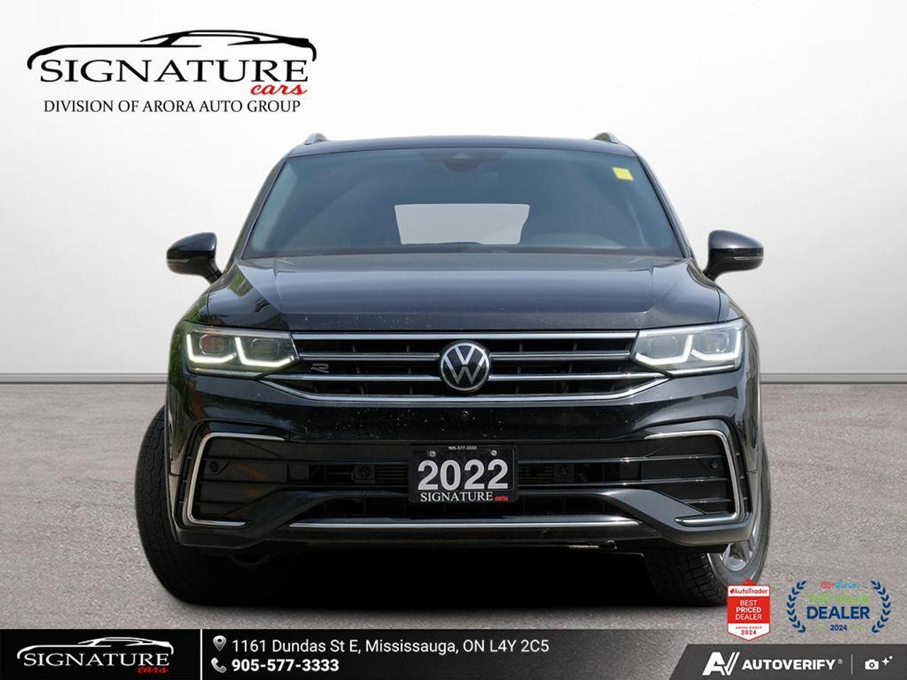 2022 Volkswagen Tiguan Highline R-Line No Accident Fender Panoroof Leathe Photo