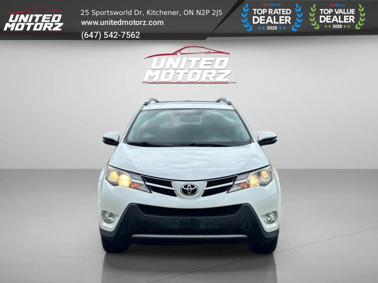 2013 Toyota RAV4 AWD Limited~SAFETY CERTIFIED~Dual Tone Leather Sea Photo