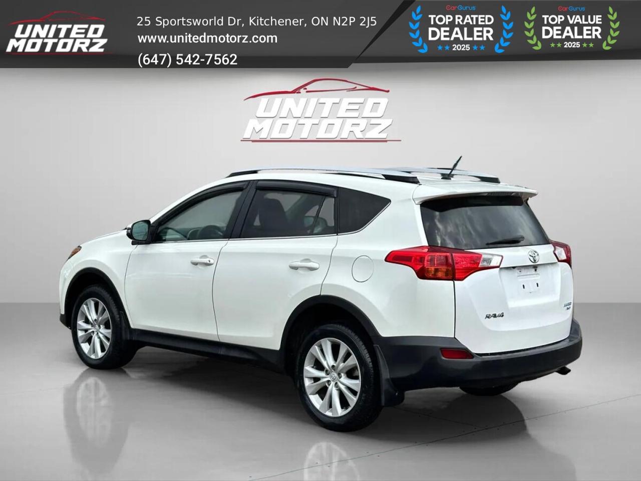 2013 Toyota RAV4 AWD Limited~SAFETY CERTIFIED~Dual Tone Leather Sea Photo