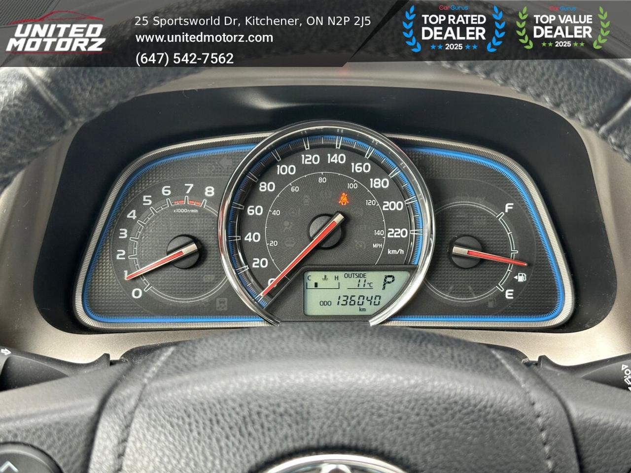 2013 Toyota RAV4 AWD Limited~SAFETY CERTIFIED~Dual Tone Leather Sea Photo
