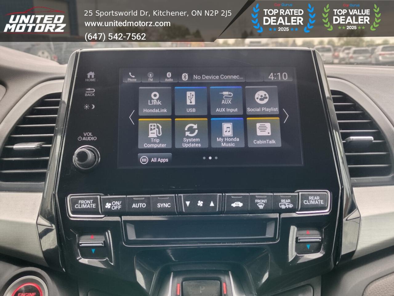2018 Honda Odyssey EX-L Navi Auto~SAFETY CERTIFIED~Apple Carplay~Hond Photo