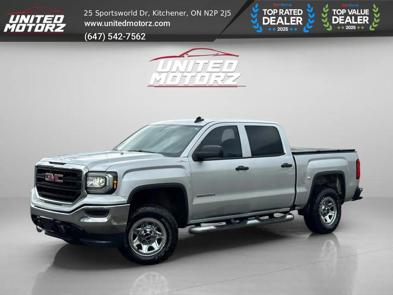 2017 GMC Sierra 1500 Crew Cab~NO ACCIDENTS~ 15 SERVICE RECO Photo0