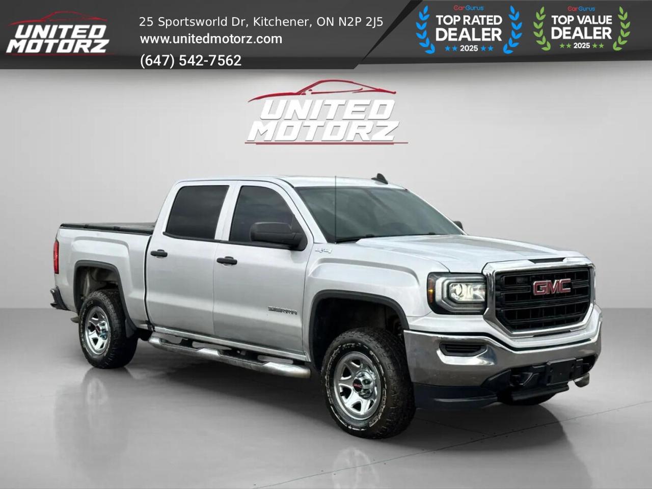 2017 GMC Sierra 1500 Crew Cab~NO ACCIDENTS~ 15 SERVICE RECO Photo2
