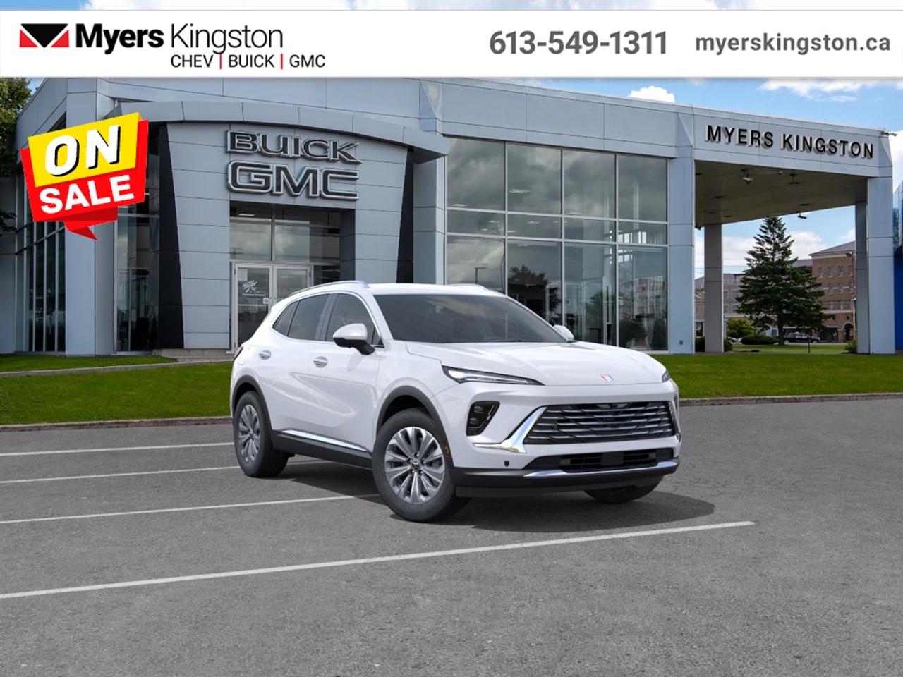 <b>360 Camera,  Wireless Charging,  Power Liftgate,  Remote Start,  Heated Steering Wheel!</b><br> <br>  SPECIAL! EMPLOYEE PRICING ON NOW! Was $50025. Now $47144! $2881 discount until Aug 31!  <br> <br/>The 2026 Buick Envision blends refined luxury, modern technology and compact-SUV versatility in a style-forward package.<br> <br>The 2026 Buick Envision offers drivers a sophisticated crossover experience that pairs elegant design with modern technology and capable handling. Inside, youll enjoy a cabin filled with refined touches, intuitive controls and the kind of comfort suited for daily needs or longer drives. With all-wheel drive as standard, thoughtful amenities, and Buicks commitment to safety, the Envision presents a compelling option for those seeking upscale performance in a compact SUV.<br> <br>This Summit White SUV has an Automatic transmission and is powered by a 228HP 2.0L 4 Cylinder Engine. <br> <br> Our Envisions trim level is Preferred. This great-looking SUV is decked with great standard features such as power liftgate for rear cargo access, an HD surround vision system, a wireless charging pad for mobile devices, and an ultra-wide infotainment screen with wireless Apple CarPlay and Android Auto. Safety features include adaptive cruise control, blind zone steering assist, lane keep assist with lane departure warning, rear park assist, and rear cross traffic braking. Additional features also include remote engine start, keyless open, a heated steering wheel, heated front seats, and even more. This vehicle has been upgraded with the following features: 360 Camera, Wireless Charging, Power Liftgate, Remote Start, Heated Steering Wheel, Adaptive Cruise Control, Blind Spot Detection.<br><br> <br>To apply right now for financing use this link: <a href=https://www.taylorautomall.com/finance/apply-for-financing/ target=_blank>https://www.taylorautomall.com/finance/apply-for-financing/</a><br> <br/>Weve discounted this vehicle $2881. 2.79% financing for 84 months. Incentives expire 2026-08-31. See dealer for details. <br><br>HST, licensing, and Federal luxury tax (if applicable) are extra. <br><br> Come by and check out our fleet of 60+ used cars and trucks and 170+ new cars and trucks for sale in Kingston.  o~o