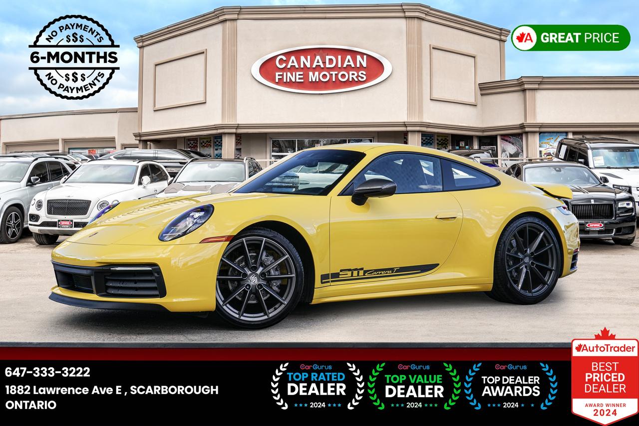 2023 Porsche 911 Carrera T Coupe | ONE OWNER | NAVI | CAM | LOW KM - Photo #1