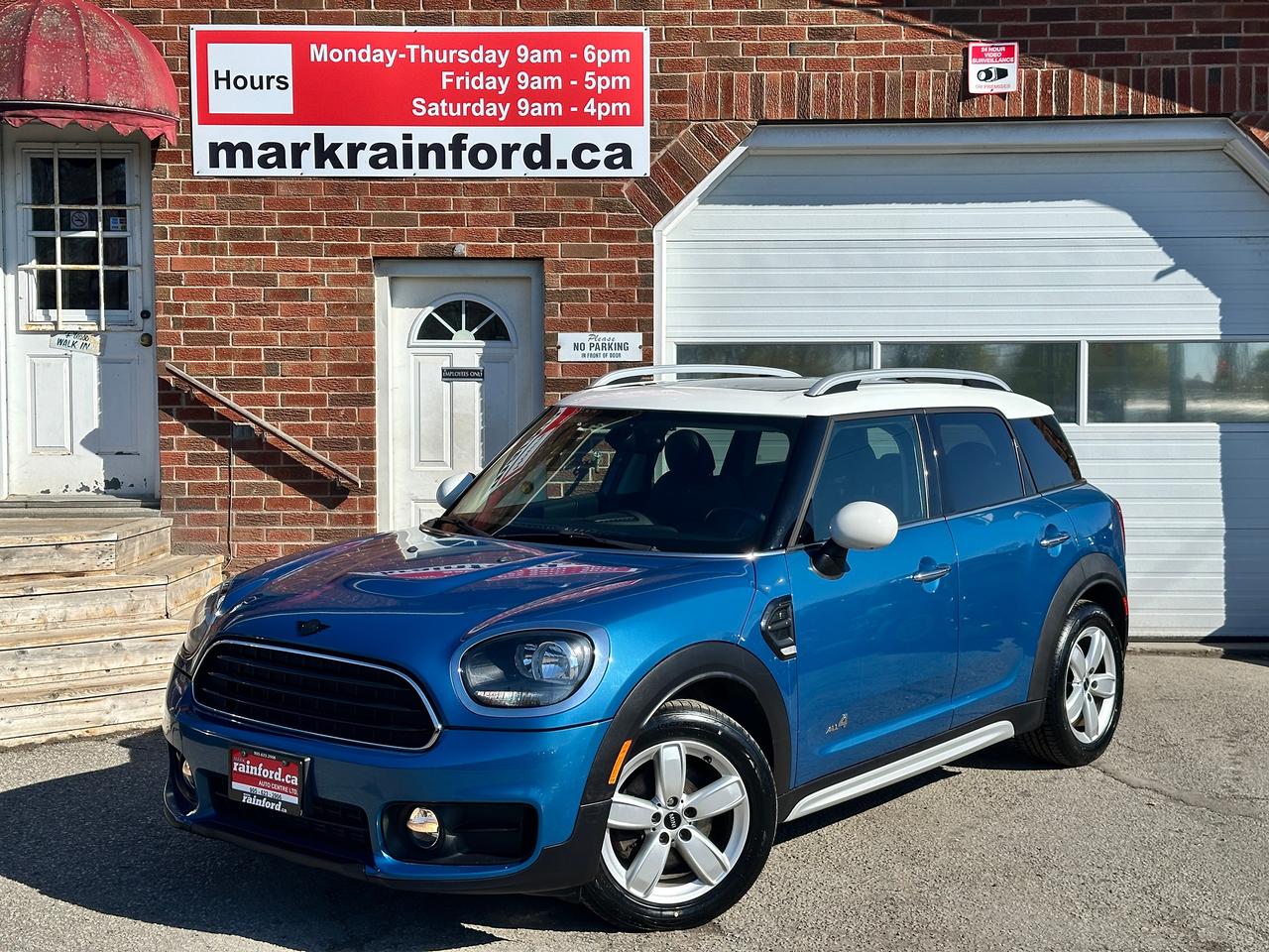 2019 MINI Countryman ALL4 HTD-Leather Sunroof NAV CarPlay BackupCam XM