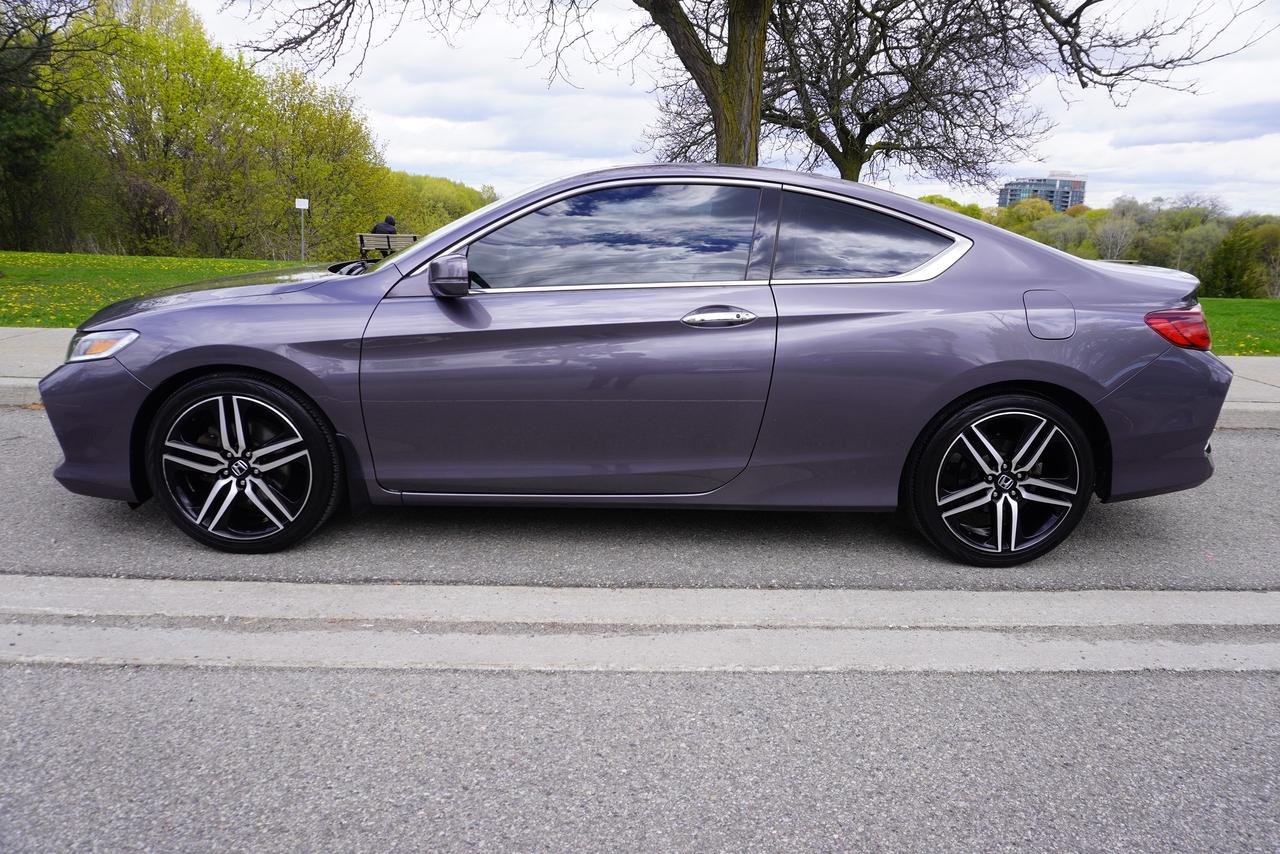 2016 Honda Accord 1 OWNER / TOURING / 6 SPEED MANUAL / V6/ LOCAL CAR Photo