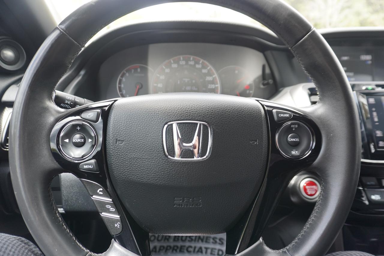 2016 Honda Accord 1 OWNER / TOURING / 6 SPEED MANUAL / V6/ LOCAL CAR Photo