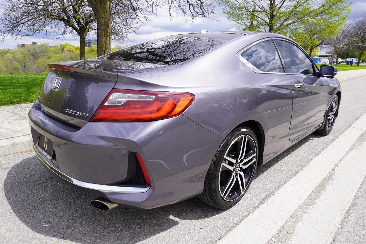 2016 Honda Accord 1 OWNER / TOURING / 6 SPEED MANUAL / V6/ LOCAL CAR Photo