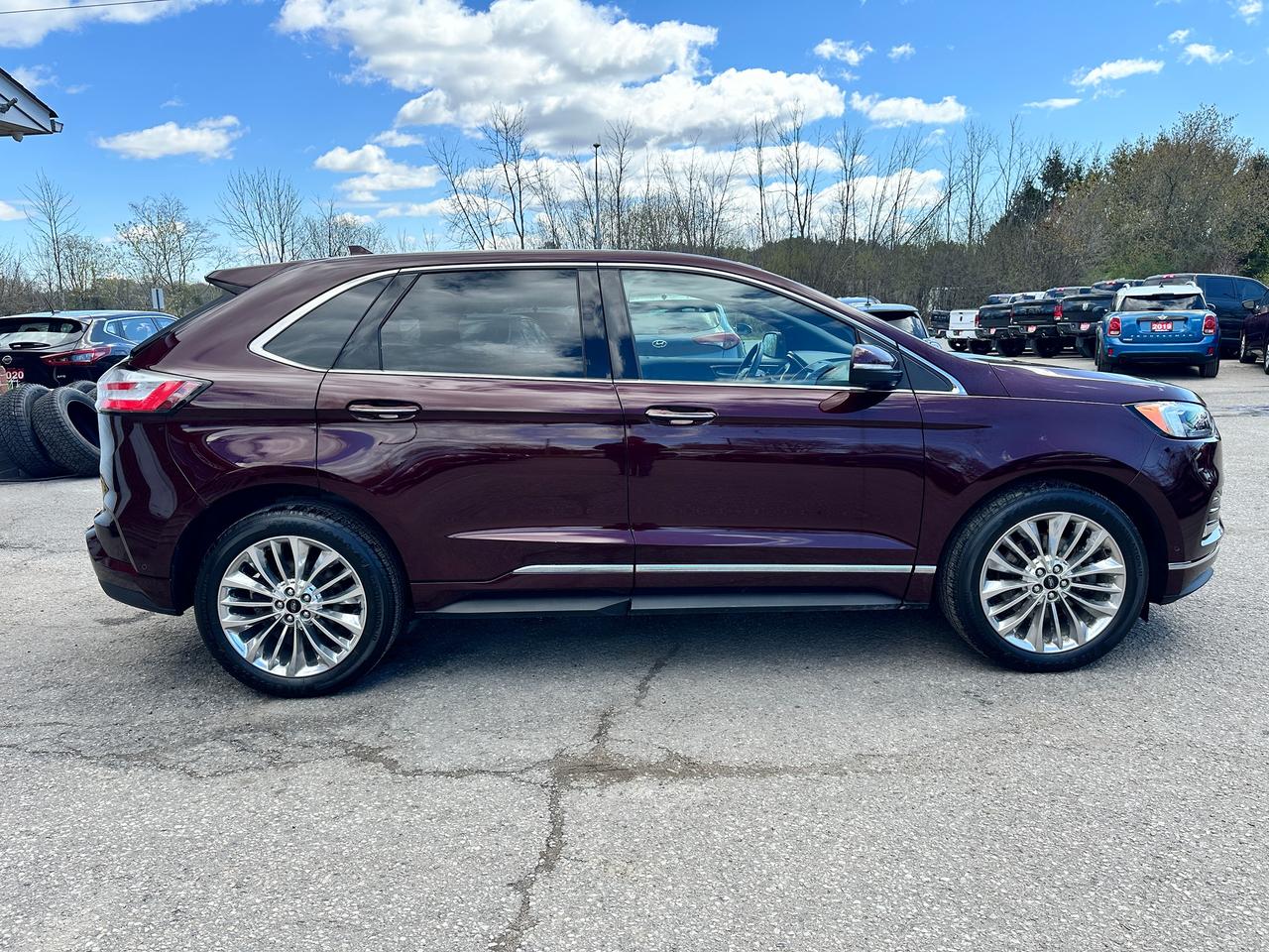 2020 Ford Edge TitaniumAWD HTD/CLD-LTHR PanoRoof XM NAV CarPlay Photo