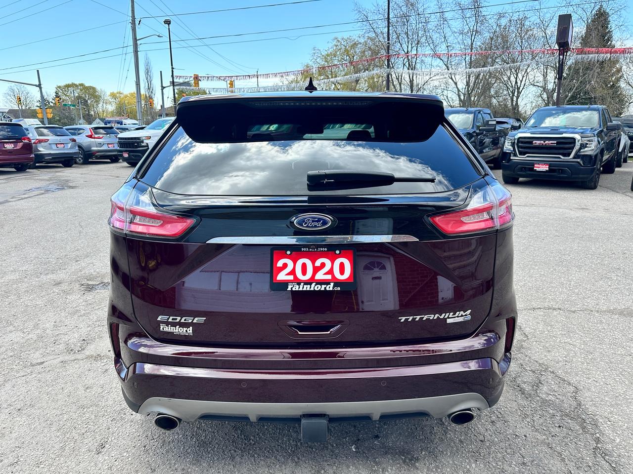 2020 Ford Edge TitaniumAWD HTD/CLD-LTHR PanoRoof XM NAV CarPlay - Photo #4