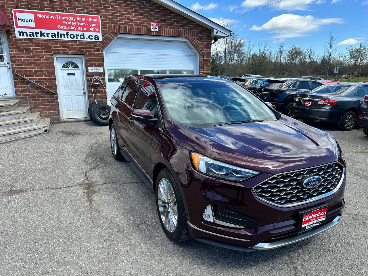 2020 Ford Edge TitaniumAWD HTD/CLD-LTHR PanoRoof XM NAV CarPlay - Photo #6