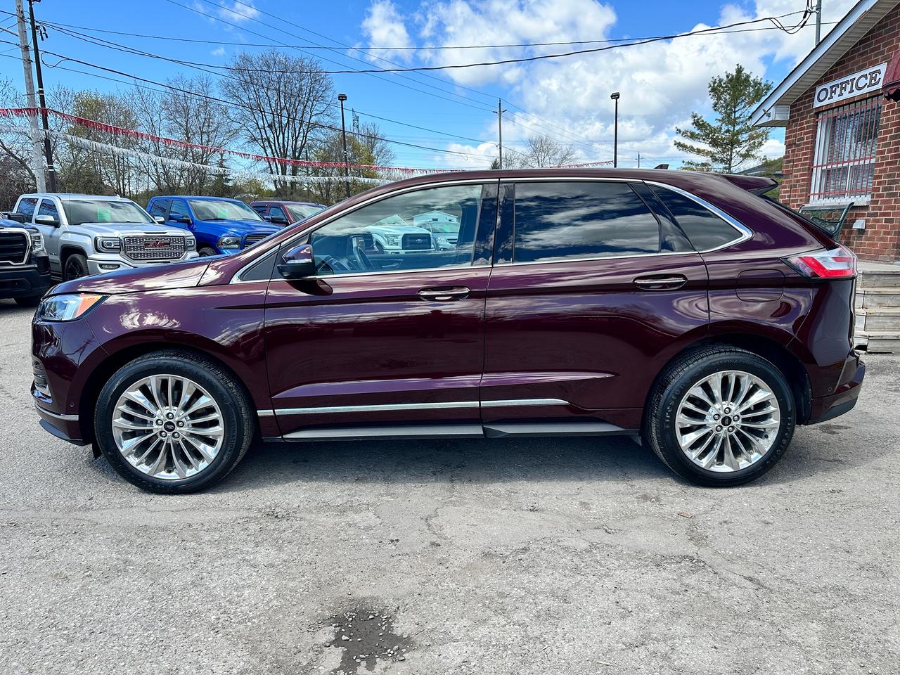 2020 Ford Edge TitaniumAWD HTD/CLD-LTHR PanoRoof XM NAV CarPlay Photo