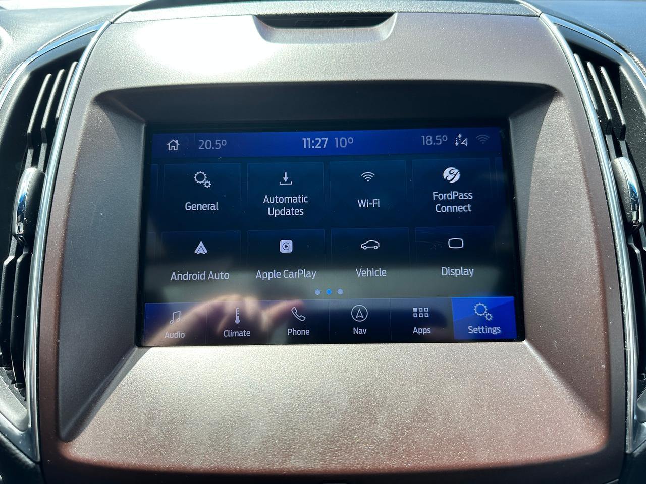 2020 Ford Edge TitaniumAWD HTD/CLD-LTHR PanoRoof XM NAV CarPlay Photo
