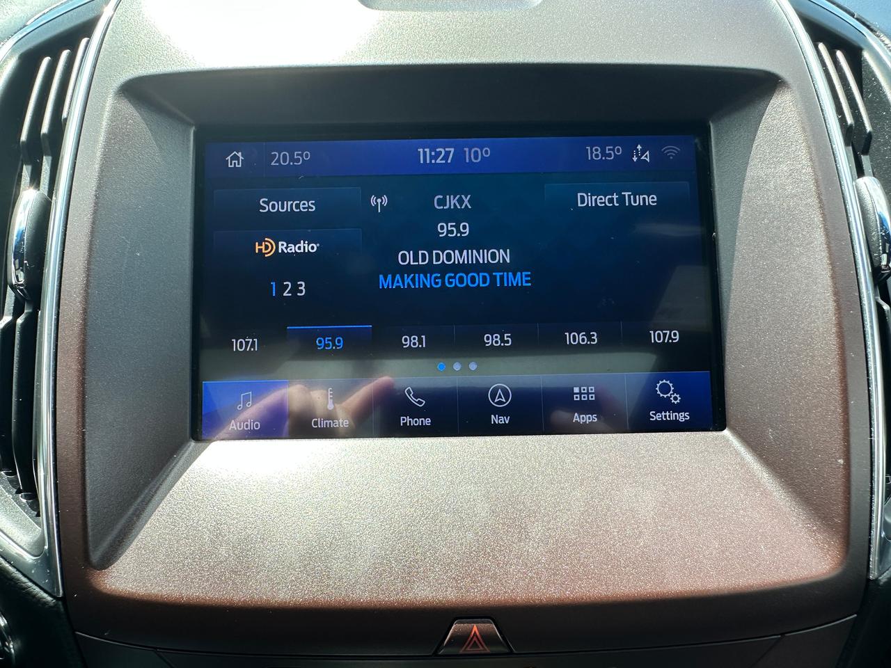 2020 Ford Edge TitaniumAWD HTD/CLD-LTHR PanoRoof XM NAV CarPlay Photo
