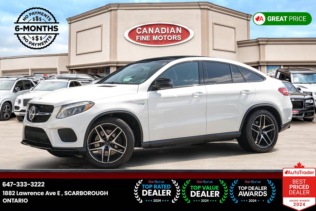 2019 Mercedes-Benz GLE AMG GLE 43 COUPE | NO ACCIDENT |NAVI | PANO | CAM