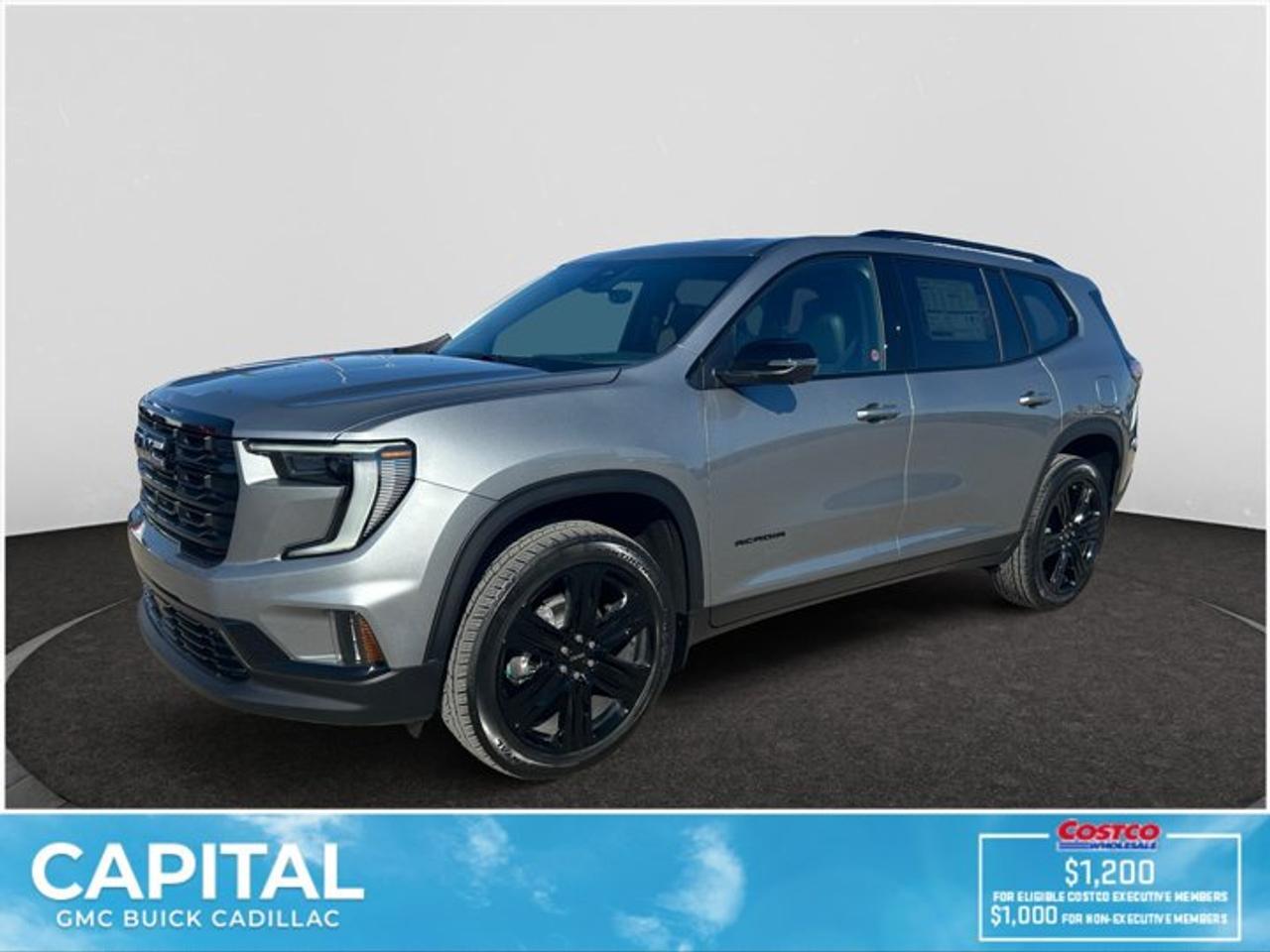 DEAL PENDINGThis 2026 GMC Acadia in Sterling Metallic is equipped with AWD and Gas 2.5L/ engine.Check out this vehicles pictures, features, options and specs, and let us know if you have any questions. Helping find the perfect vehicle FOR YOU is our only priority.P.S...Sometimes texting is easier. Text (or call) 306-801-9090 for fast answers at your fingertips!Dealer License #914248Disclaimer: All prices are plus taxes & fees. See dealer for Details. Dealer Permit # 914248 See dealer for Details.