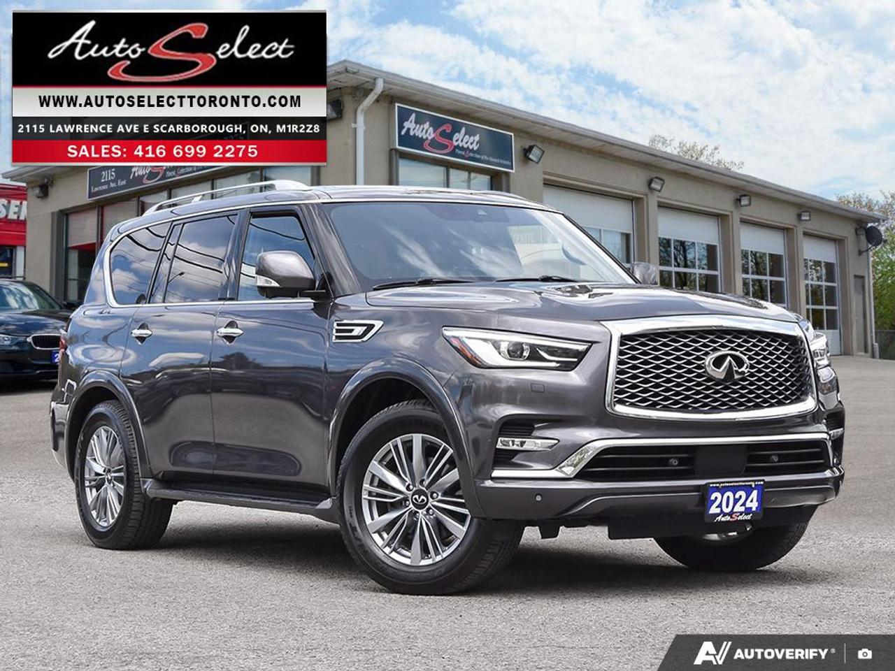 2024 Infiniti QX80 LUXE 8 Passenger AWD - Technology Pkg - Clean Carfax Photo0