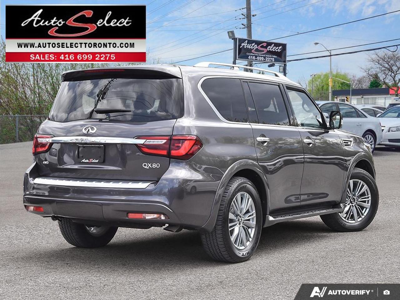 2024 Infiniti QX80 LUXE 8 Passenger AWD - Technology Pkg - Clean Carfax Photo3