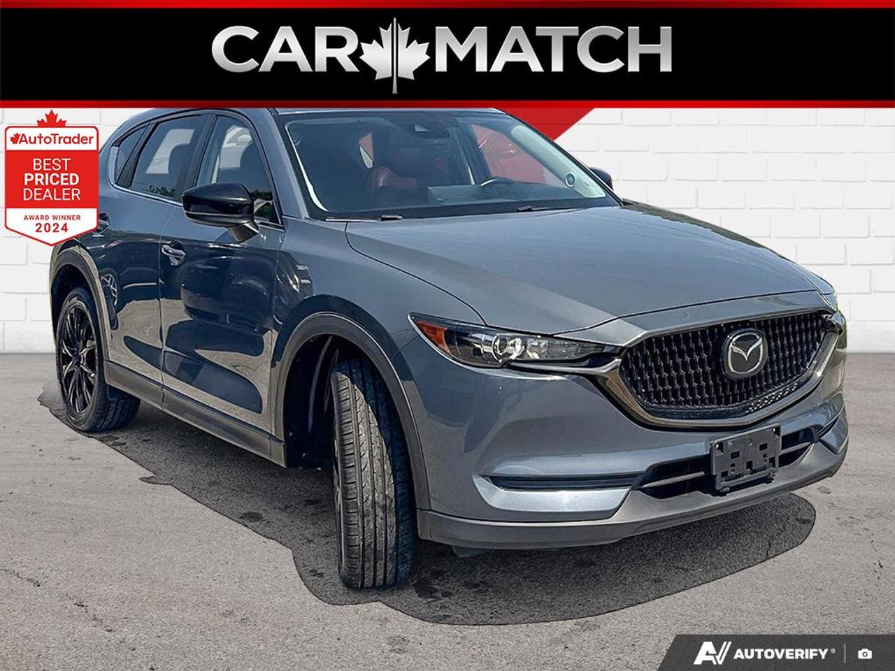 2021 Mazda CX-5 KURO / ONE OWNER / LEATHER / ROOF / AWD /HTD SEATS Photo