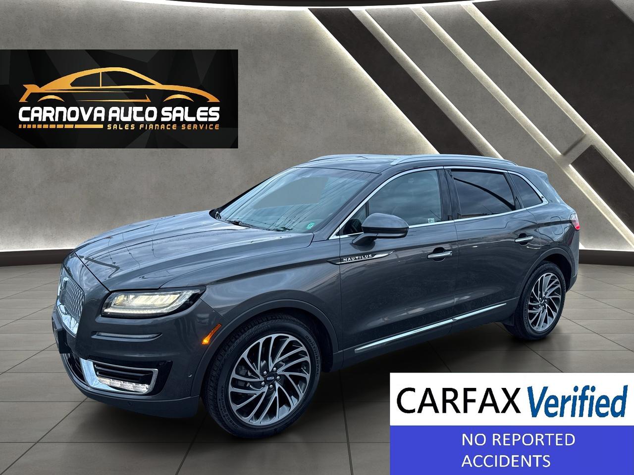 2019 Lincoln Nautilus Reserve+CLEAN CARFAX+2 Sets of Tires & Rims Photo