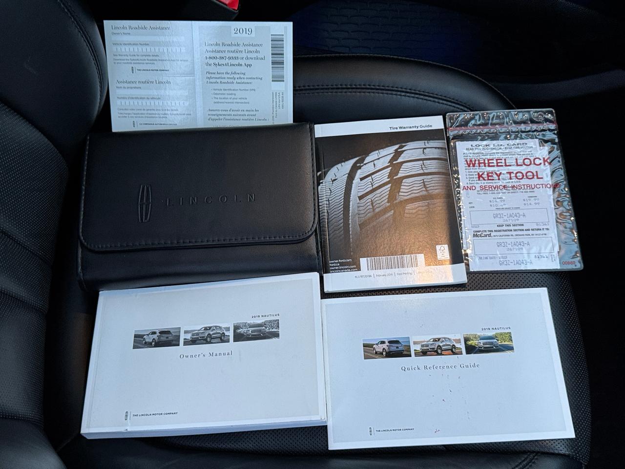 2019 Lincoln Nautilus Reserve+CLEAN CARFAX+2 Sets of Tires & Rims Photo