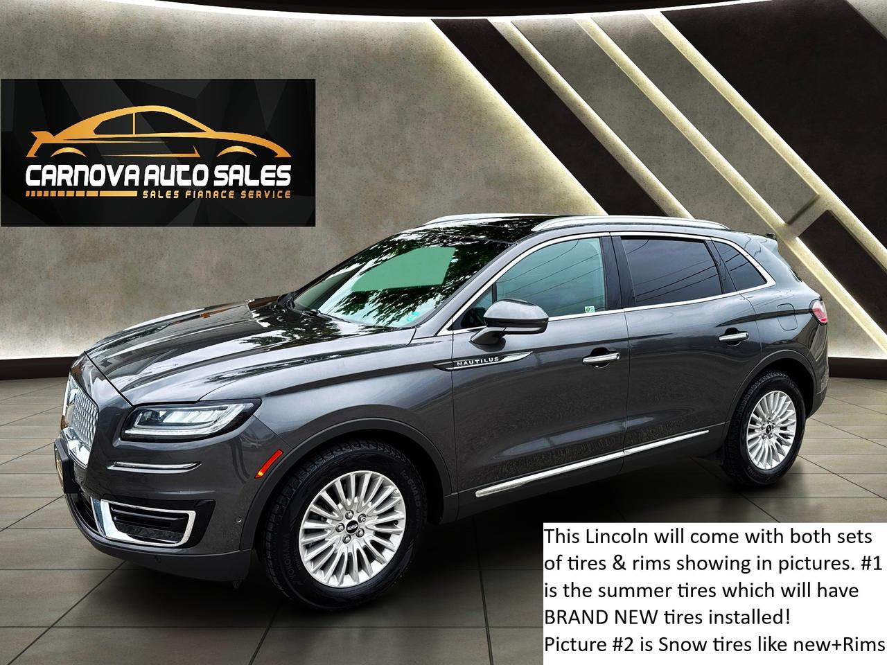 2019 Lincoln Nautilus Reserve+CLEAN CARFAX+2 Sets of Tires & Rims Photo5