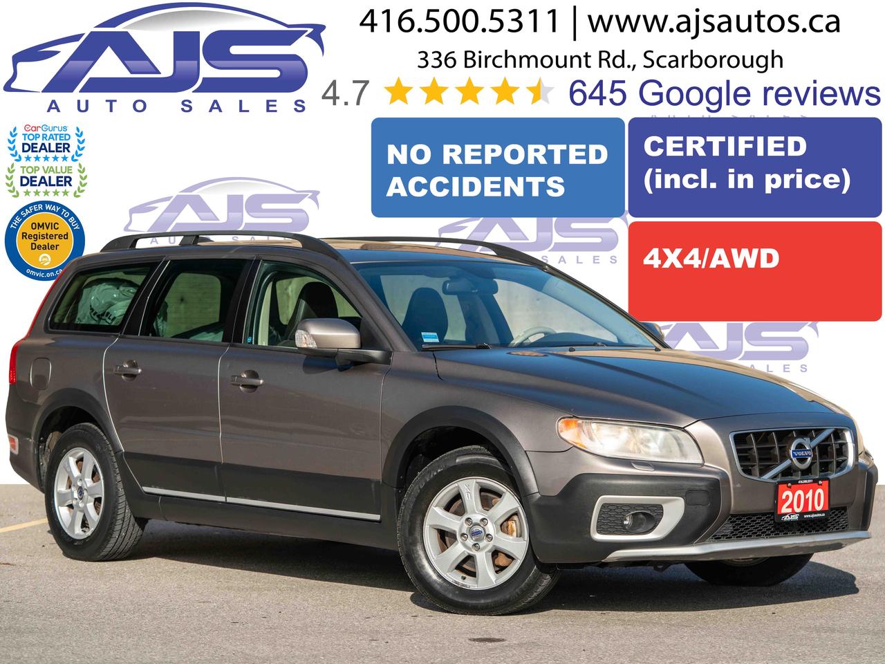 2010 Volvo XC70 3.2L AWD WAGON Photo