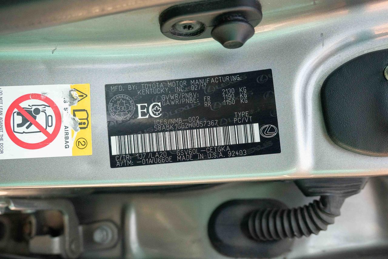 2017 Lexus ES 350 Base Photo