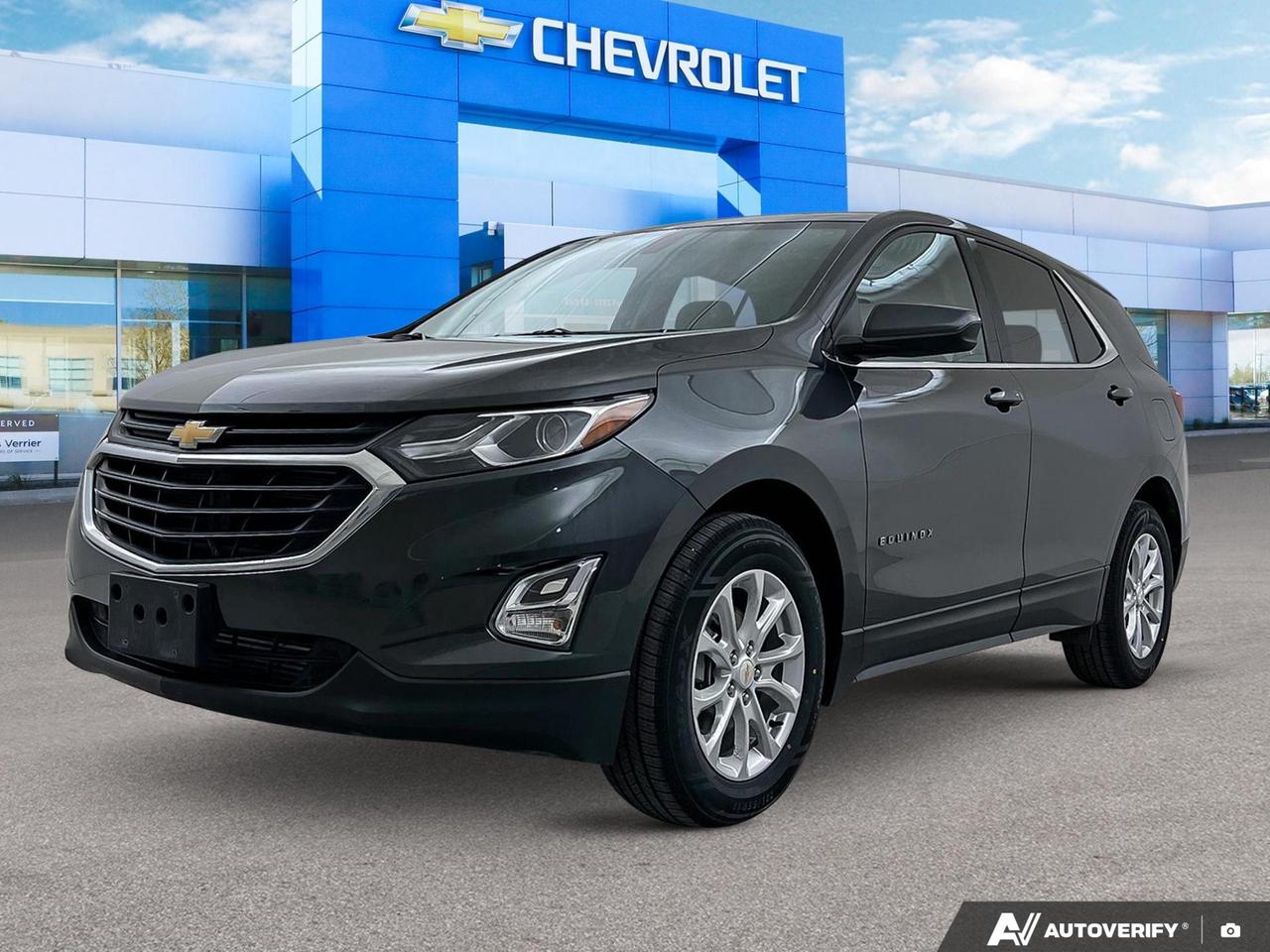 Rear Vision Camera | Heated Seats | Remote Vehicle Start | Power Locks | Two Sets of Tires & Rims
This 2018 Chevrolet Equinox LT in Nightfall Gray Metallic is a well-maintained, fuel-efficient SUV that fits naturally into a busy lifestyle. With a comfortable 5-passenger interior, heated front seats with driver memory, and remote engine start, this Equinox is set up for year-round practicality in Manitobas climate.

Key Features:
- Remote engine start for pre-warming on cold mornings
- Heated front bucket seats with driver memory settings
- Leather-wrapped steering wheel with mounted audio controls
- 60/40 split-folding rear seat with trunk pass-through for flexible cargo space
- Power 2-way driver lumbar support for long-drive comfort
- Dual illuminated visor vanity mirrors
- FOB controls including windows and sunroof
- Fuel-efficient 1.5L 4-cylinder engine  7.3L/100km highway

With 43,945 km on the odometer, this Equinox still has plenty of road ahead. Whether youre commuting daily or heading out on weekends, its a smart, comfortable choice that doesnt compromise on the features that matter.

Ready to make it yours? Visit us at Birchwood Chevrolet Buick GMC or browse online at birchwoodchevrolet.ca. You can reserve this vehicle, start your purchase online, or book a test drive at your convenience  were here to make the process straightforward and stress-free.
All of our quality pre-owned vehicles are delivered with the following:
· a Birchwood Certified 152 pt Inspection
· a full tank of fuel
· Full service records (if available)
· a CARFAX report

Click, call (204) 837-5811, or visit Birchwood Chevrolet Buick GMC at the Birchwood Auto Park, 3965 Portage Avenue West at the Perimeter.

Special Financing Available! Price does not include taxes. Dealer Permit #4240.
Dealer permit #4240