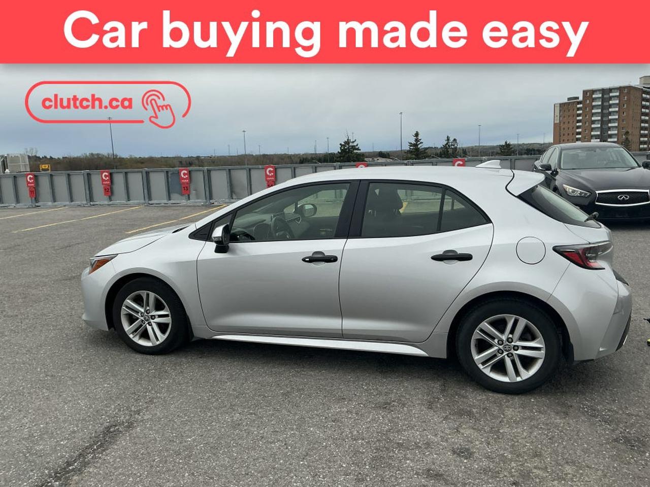 <br> <br>Clutch is the largest online used car retailer in Canada, delivering a seamless, hassle-free car-buying experience to drivers everywhere. Shop thousands of used cars online, get the right one delivered to your door, and enjoy peace of mind with our 10-Day Money-Back Guarantee. How sweet is that? To learn more, visit clutch.ca.<br> <br>Seamless home delivery - Delivery to your door in a matter of days. Available on select packages.<br> <br>Try it out for 10 days - If you do not like it, we will take it back. <br> <br>Quality assured - All cars go through our rigorous 210-point inspection and reconditioning process.<br> <br>Peace of mind - Warranty and protection plans available.<br> <br>Haggle-free - No haggling or hard sells.<br> <br>100% Transparency - Full inspection reports on every car, including high-res photography and a free Carfax report.<br> <br>Listed price is for cash purchase only and does not include taxes, Shipping Fees (if applicable), Delivery Fees (if applicable), government licensing fees.<br> <br>Stock # 10220