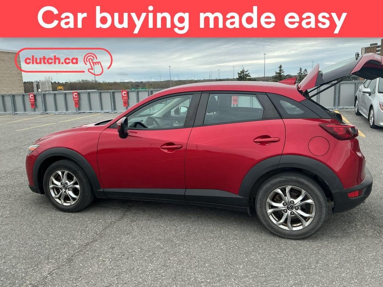 <br> <br>Clutch is the largest online used car retailer in Canada, delivering a seamless, hassle-free car-buying experience to drivers everywhere. Shop thousands of used cars online, get the right one delivered to your door, and enjoy peace of mind with our 10-Day Money-Back Guarantee. How sweet is that? To learn more, visit clutch.ca.<br> <br>Seamless home delivery - Delivery to your door in a matter of days. Available on select packages.<br> <br>Try it out for 10 days - If you do not like it, we will take it back. <br> <br>Quality assured - All cars go through our rigorous 210-point inspection and reconditioning process.<br> <br>Peace of mind - Warranty and protection plans available.<br> <br>Haggle-free - No haggling or hard sells.<br> <br>100% Transparency - Full inspection reports on every car, including high-res photography and a free Carfax report.<br> <br>Listed price is for cash purchase only and does not include taxes, Shipping Fees (if applicable), Delivery Fees (if applicable), government licensing fees.<br> <br>Stock # 10222