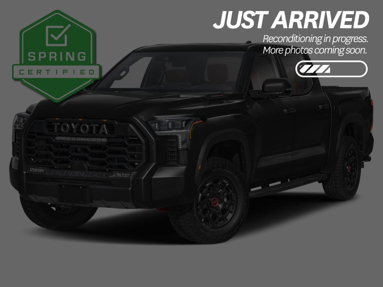 Used 2026 Toyota Tundra 4WD $648 BI-WEEKLY - NO ACCIDENTS REPORTED, LOW KM'S, OFF ROAD SUSPENSION, JBL AUDIO SYSTEM, SKID PLATE for sale in Cranbrook, BC