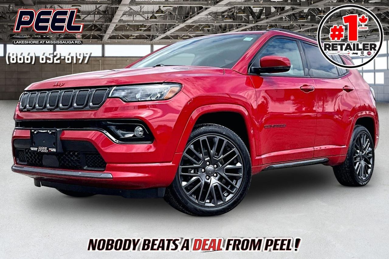 Used 2022 Jeep Compass Limited RED Edition | Sun & Sound | 4x4 for sale in Mississauga, ON
