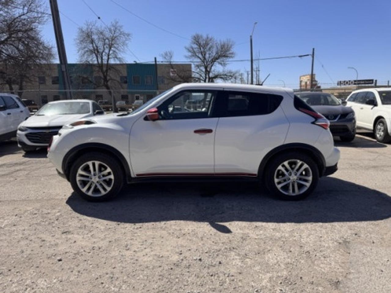 <p >Auto Save (Dealer # 1747)</p>
<p >2015 NISSAN JUKE, AWD, 117,260 KM</p>
<p >1.6 L&nbsp; 4 CYLINDER TURBO ENGINE</p>
<p >**Clean Title**</p>
<p >**Manitoba Safety**</p>
<p >&nbsp;</p>
<p >FEATURES:</p>
<p >AIR CONDITIONING&nbsp;</p>
<p >AM/FM/CD</p>
<p >BACK UP CAMERA</p>
<p >BLUETOOTH</p>
<p >CRUISE CONTROL</p>
<p >HEATED SEATS - DRIVER AND PASSENGER</p>
<p >NAVIGATIONAL SYSTEM</p>
<p >POWER LOCKS</p>
<p >POWER STEERING</p>
<p >POWER WINDOWS</p>
<p >SUNROOF</p>
<p >TRACTION CONTROL</p>
<p >&nbsp;</p>
<p >&nbsp;Asking $11999 + taxes</p>
<p >** Financing Available O.A.C**</p>
<p >** Warranty Available **</p>
<p >&nbsp;</p>
<p >Call (204)-774-8900 or (204)-999-9500</p>
<p >Located 6 mins away from Polo Park Mall</p>
<p >1450 Notre Dame Ave, Winnipeg, Manitoba</p>
<p >www.autosavewpg.com</p>
<p >&nbsp;</p>
<p >While all information is believed to be accurate on this page, please verify any information in question with an Auto Save sales representative. Auto Save is not liable for any errors or omissions.</p>