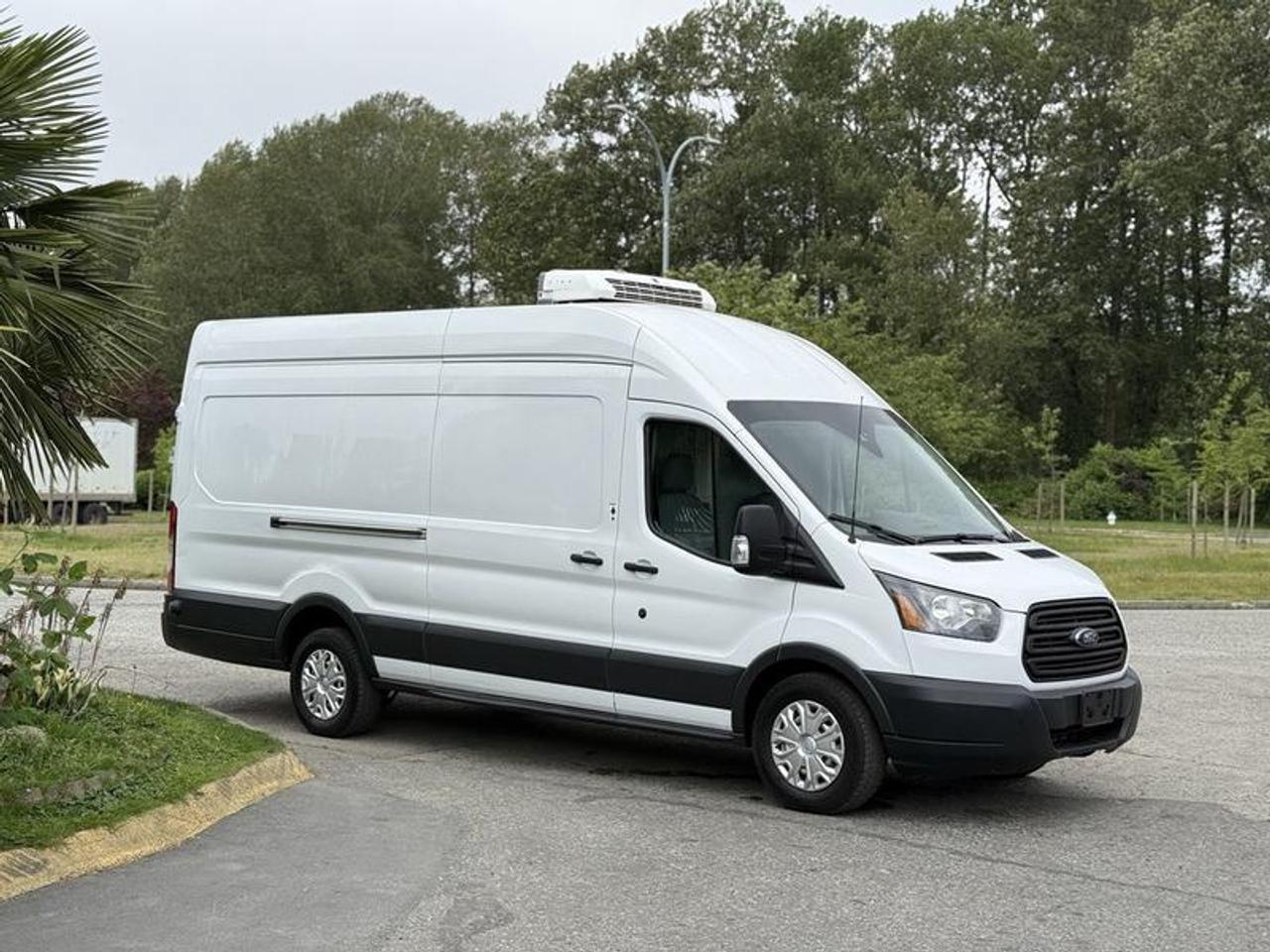 This 2017 Ford Transit T-250 High Roof Extended cargo van is powered by a 3.2L 5-cylinder Power Stroke diesel engine paired with an automatic transmission and rear-wheel drive, offering an efficient and capable commercial platform for refrigerated transport and specialty delivery applications. Configured in the high roof extended wheelbase body style, it provides generous enclosed cargo space with added interior height for improved accessibility and loading capacity.

Equipped with a Thermo King reefer system capable of temperatures down to -32°C, an insulated cargo area, and shore power connectivity, this Transit is well suited for cold-chain logistics, food delivery, floral transport, or temperature-sensitive commercial use. Additional equipment includes 4-wheel ABS, cruise control, air conditioning, AM/FM radio, power door locks, power windows, and power mirrors. Finished in white with a grey interior, this refrigerated cargo van offers a practical and versatile commercial solution. This item is currently OFFSITE. You must register an appointment with our office to schedule an offsite viewing. Appointments must be made a minimum of one business day in advance (and as defined by the days that Repo.com is open for business) before your appointment can be scheduled and confirmed. We may, at our own discretion, instead opt to transport smaller items to Repo.coms main yard for viewing purposes.  $39,720.00 plus $375 processing fee, $40,095.00 total payment obligation before taxes.   Listing report, warranty, contract commitment cancellation fee, financing available on approved credit (some limitations and exceptions may apply). All above specifications and information is considered to be accurate but is not guaranteed and no opinion or advice is given as to whether this item should be purchased. We do not allow test drives due to theft, fraud, acts of vandalism and undetectable impaired driving. Instead we provide the following benefits: Complimentary Warranty (with options to extend), Limited Money Back Satisfaction Guarantee on Fully Completed Contracts, Contract Commitment Cancellation, and an Open-Ended Sell-Back Option. Ask seller for details or call 604-522-REPO(7376) to confirm listing availability.