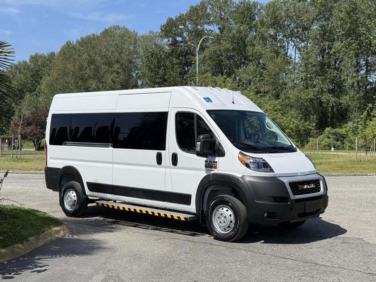 Used 2021 RAM ProMaster 2500 High Roof 5-Passenger Wheelchair Ramp Van for sale in Burnaby, BC