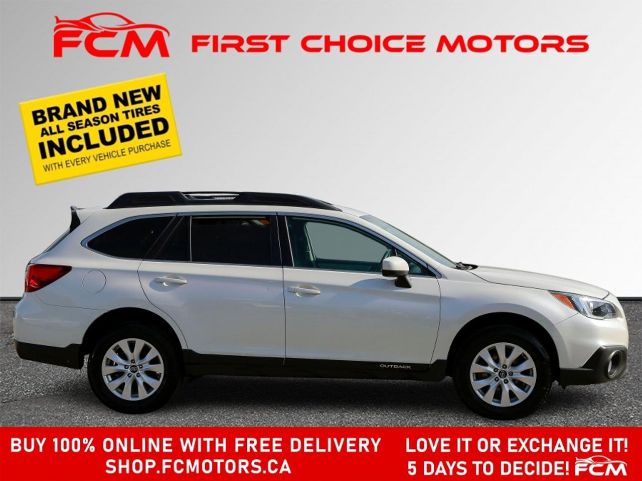 2017 Subaru Outback 2.5I ~AUTOMATIC, FULLY CERTIFIED WITH WARRANTY!!!! Photo