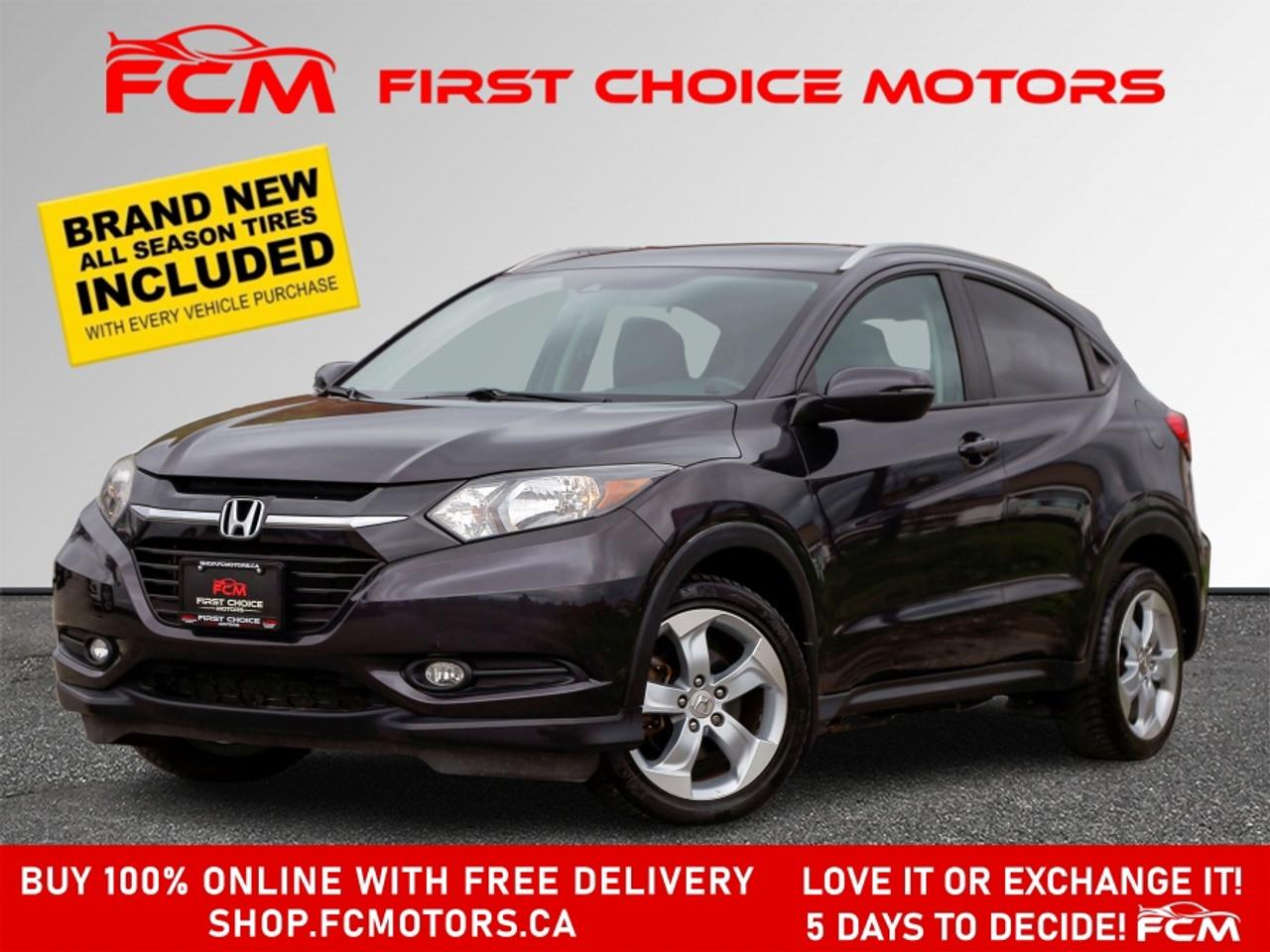 2016 Honda HR-V EX-L AWD ~AUTOMATIC, FULLY CERTIFIED WITH WARRANTY Photo0