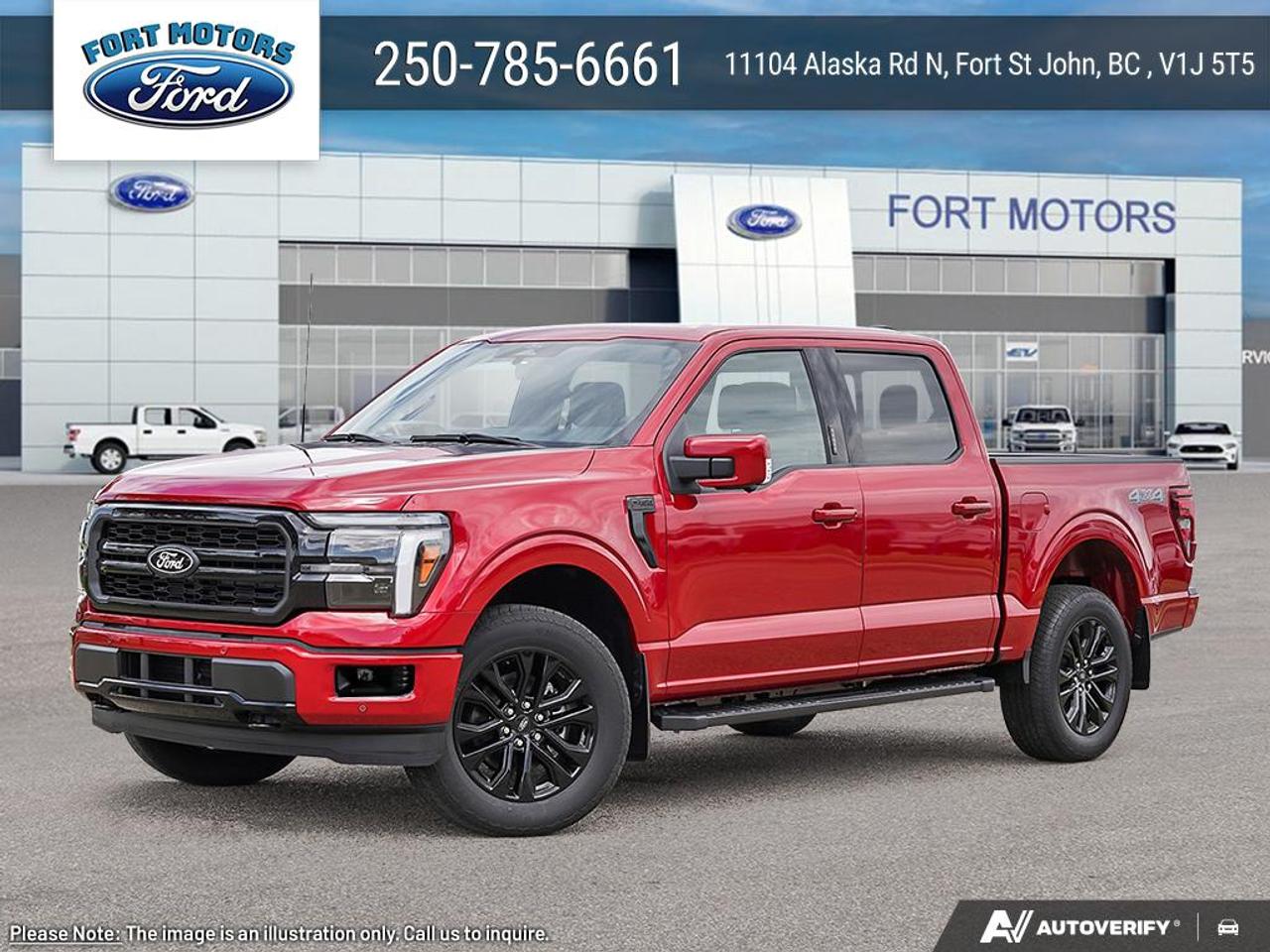 <p>Get ready to experience the pinnacle of capability and luxury with the brand new 2026 Ford F-150 LARIAT&reg;, now available at Fort Motors. This isnt just a truck; its a statement. Dressed in a stunning Ruby Red Metallic Tinted Clearcoat, this F-150 LARIAT&reg; commands attention on any road. Beneath its bold exterior lies the powerful 3.5L V6 EcoBoost engine, paired with an electronic 10-speed automatic transmission, ready to tackle your toughest jobs and most adventurous getaways with unwavering confidence. The 4-wheel drive system ensures you have the traction and control you need, no matter the terrain or weather conditions Canada throws your way.</p><p>&nbsp;</p><p>Step inside the meticulously crafted cabin, and youll find yourself surrounded by premium comfort and cutting-edge technology. The LARIAT Black Appearance Package adds a touch of sophisticated aggression, perfectly complementing the ruggedness of this exceptional pickup. Whether youre hauling equipment for work or embarking on a weekend escape, this F-150 LARIAT&reg; is engineered to exceed expectations, offering a driving experience thats as refined as it is powerful.</p><p>&nbsp;</p><p>Here are five features that truly make this 2026 Ford F-150 LARIAT&reg; stand out:</p><p><br><br></p><ul><li><strong>3.5L V6 EcoBoost Engine:</strong> Unleash exhilarating power and impressive efficiency with this renowned engine, delivering the muscle you need for any task.</li></ul><p>&nbsp;</p><ul><li><strong>LARIAT Black Appearance Package:</strong> Elevate your trucks presence with a striking, monochromatic look featuring gloss black painted aluminum wheels and other distinctive styling cues.</li></ul><p>&nbsp;</p><ul><li><strong>BlueCruise Equipped (90-Day Trial):</strong> Experience the future of driving with hands-free highway driving capabilities on compatible roads, offering a new level of convenience and relaxation.</li></ul><p>&nbsp;</p><ul><li><strong>Tow/Haul Package with Trailer Brake Controller:</strong> Conquer your towing needs with confidence, thanks to enhanced towing capabilities and integrated trailer brake control for superior stopping power.</li></ul><p>&nbsp;</p><ul><li><strong>Skid Plates:</strong> Protect vital underbody components from rough terrain, giving you the freedom to explore off the beaten path with peace of mind.</li></ul><p><br><br></p><p><strong><em>Powered by AutoIntelligence&trade;</em></strong></p><p>&nbsp;</p><p>Vehicle information has been generated using artificial intelligence and is provided for informational purposes only. While efforts are made to ensure accuracy, please confirm all details directly with the dealer.</p><p>&nbsp;</p>