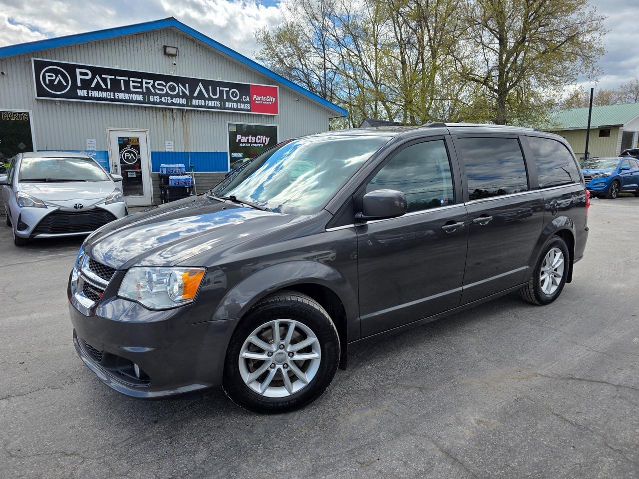 CLEAN CARFAX - BACKUP CAM - WE FINANCE Discover the versatility and comfort of the 2019 Dodge Grand Caravan SE Plus at Patterson Auto Sales. This pre-owned minivan is powered by a robust 3.6L V6 DOHC 24V engine, delivering the performance you need for family adventures and daily commutes alike. With spacious seating, ample cargo space, and modern features, the Grand Caravan SE Plus is designed to make every journey enjoyable. Experience reliability and valuevisit us today and drive home in a van that truly fits your lifestyle.