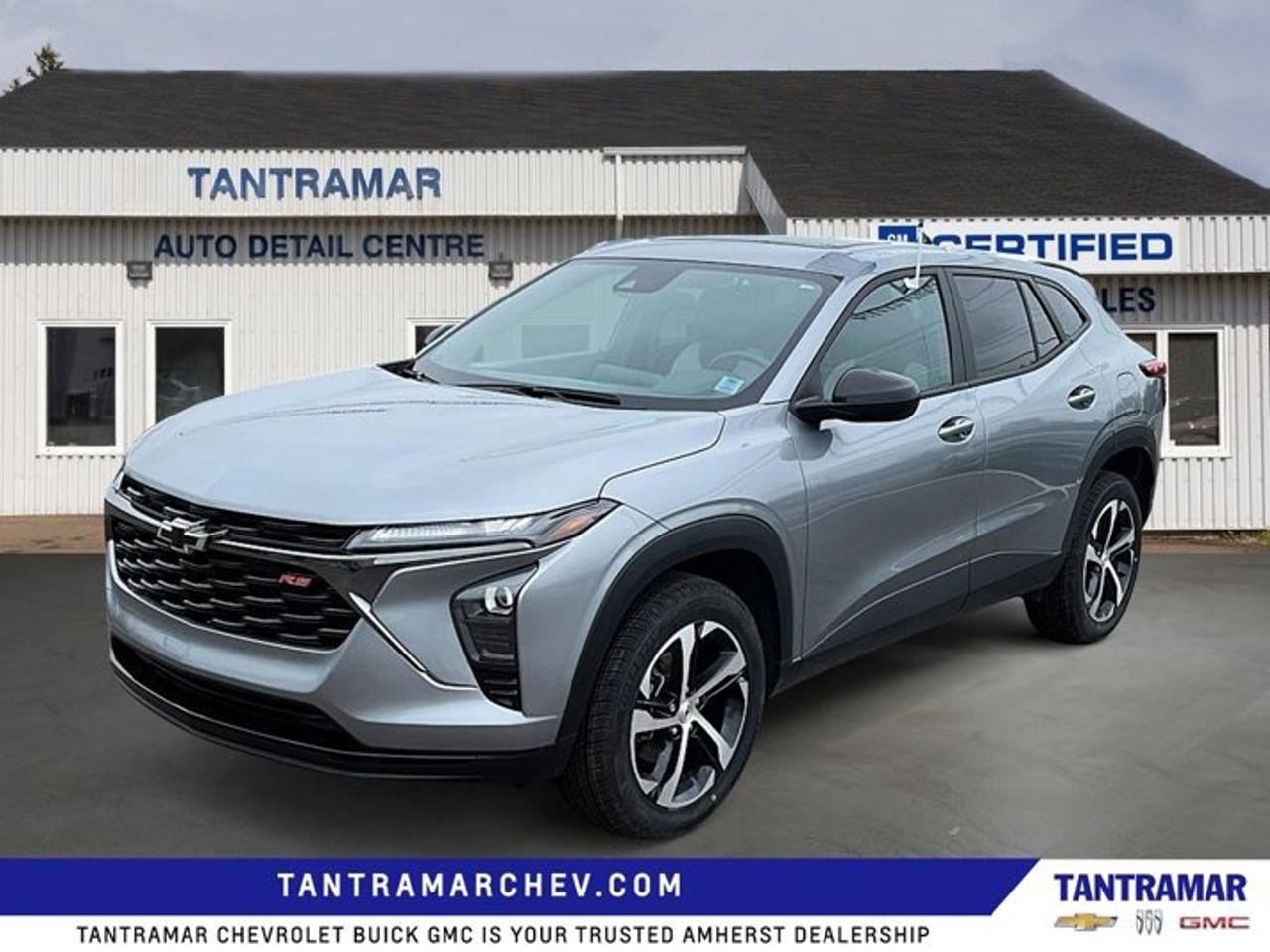 Awards:* Car and Driver 10 BestCar and Driver, January 2017. Recent Arrival! Sterling Gray Metallic 2024 Chevrolet Trax 1RS FWD 6-Speed Automatic 1.2L Ecotec Turbo DOHC DI w/VVTValue Market Pricing.Certified. Certification Program Details: GM Certified details. 3 months 05 5000km (whichever comes first) which can be extended or upgraded to an even more comprehensive Certified Pre-owned Vehicle Protection Plan. 150+ Point Inspection.24/7 roadside assistance for 3 months or 5000kms . 1-month Onstar trial and sign up for a paid plan to enjoy the first two months on us. GM Owner Centre and Mobile App. Free SiriusXM Trial. Rates as low as 3.99% on Eligible Certified Pre owned Models Exchange policy is 30 days 0r 2500kms ,whichever comes first