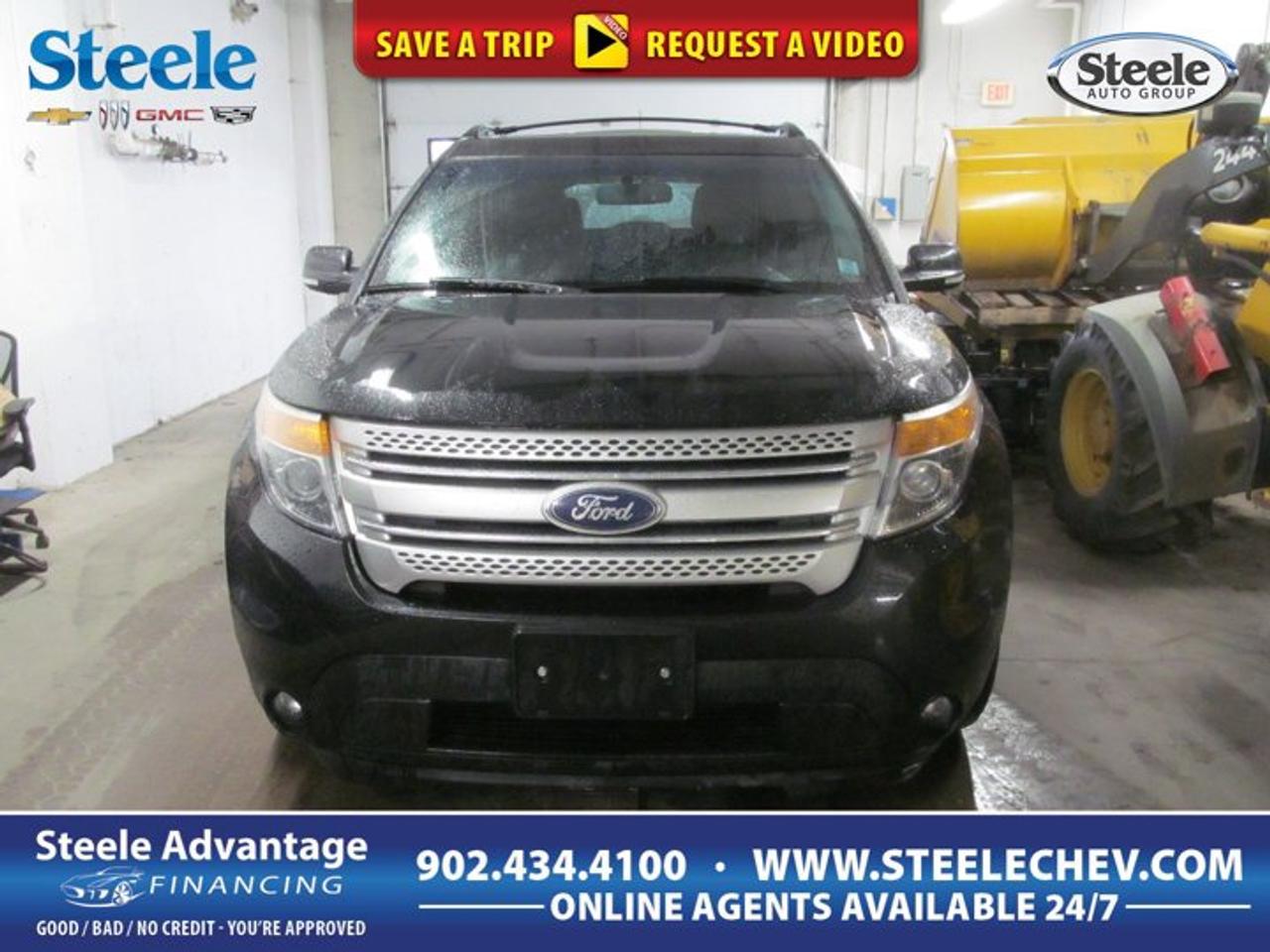 Meet the 2014 Ford Explorer XLT, a capable used SUV ready for family travel, weekend trips, and daily driving in Dartmouth. Finished in Black with four doors, automatic transmission, and four-wheel drive, it delivers the space and confidence many drivers want. With 180,000 km, this Explorer XLT still stands out for versatility, strong V6 power, and practical comfort.Sold by Steele Chevrolet Buick GMC, this 2014 Ford Explorer XLT brings proven utility in a well-known midsize SUV format. Its 3.5-litre regular unleaded V6 engine gives smooth highway performance and solid passing power, while the automatic transmission helps keep every drive easy. The black exterior adds a clean, classic look that suits this SUV well.FEATURES OF THE Explorer XLTFour-door SUV with family-friendly accessAutomatic transmission for easy daily drivingFour-wheel drive for added traction3.5-litre V6 with solid powerADVANCED SAFETY FEATURESFour-wheel drive aids slippery road tractionFour doors support easy passenger entryStrong SUV design inspires driver confidenceStable platform suited for family travelPERFORMANCE AND EFFICIENCY3.5-litre V6 delivers confident accelerationAutomatic transmission supports smooth shiftingFour-wheel drive boosts year-round capabilityRegular unleaded fuel helps manage costsCOMFORT AND CONVENIENCESpacious cabin suits families and carpoolsFour-door layout improves everyday practicalityComfortable ride for commuting and tripsElevated seating gives a clear viewTECHNOLOGY AND CONNECTIVITYClear dash layout keeps controls simpleAutomatic operation makes driving more relaxedEasy-to-read gauges support quick checksPractical cabin design supports daily useCARGO SPACESUV body offers useful rear cargo roomFlexible space suits errands and luggageGreat for sports gear and groceriesWide rear opening helps loading itemsAWARDS & RECOGNITIONSTop Safety Pick, Insurance Institute for Highway Safety, 2014WHAT OTHER OWNERS LIKEStrong V6 power for highway drivingConfident four-wheel drive in winterSpacious interior for family road tripsPractical cargo room for daily lifeThe 2014 Ford Explorer XLT has built a strong reputation for being a practical choice for drivers who need more room than a sedan and more comfort than many truck-based utilities. This model is well suited to Nova Scotia driving, where changing weather and mixed road conditions make four-wheel drive a valuable feature through all seasons.Its 3.5-litre V6 remains one of the key highlights of this 2014 Ford Explorer XLT. It provides the kind of power that feels relaxed on the highway and capable around town. Whether you are merging, passing, or heading out on a longer drive, this engine gives the SUV the strength expected from a midsize family vehicle.The automatic transmission adds to the easy-going nature of this 2014 Ford Explorer XLT. Smooth operation helps reduce effort in traffic, while the four-wheel-drive system adds confidence on wet, snowy, or uneven roads. For many shoppers, that mix of power and traction is exactly what makes an SUV like this such a smart fit.Inside, this 2014 Ford Explorer XLT offers the sort of layout that makes everyday use simple. The four-door design helps passengers get in and out with ease, and the SUV shape creates practical room for people and cargo. From school runs to cottage weekends, it is built to handle real life with useful flexibility.The black exterior gives this 2014 Ford Explorer XLT a timeless appearance that stays easy to appreciate. It looks confident without being flashy, and it suits the Explorers broad stance well. For drivers looking for a used SUV with solid capability, familiar V6 performance, and year-round traction, this one deserves a close look.This 2014 Ford Explorer XLTs VIN is: 1FM5K8D87EGC40901 .